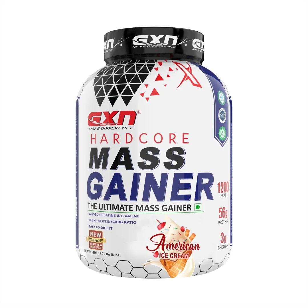 GXN Hardcore Mass Gainer Chocolate Swirl 6LB
